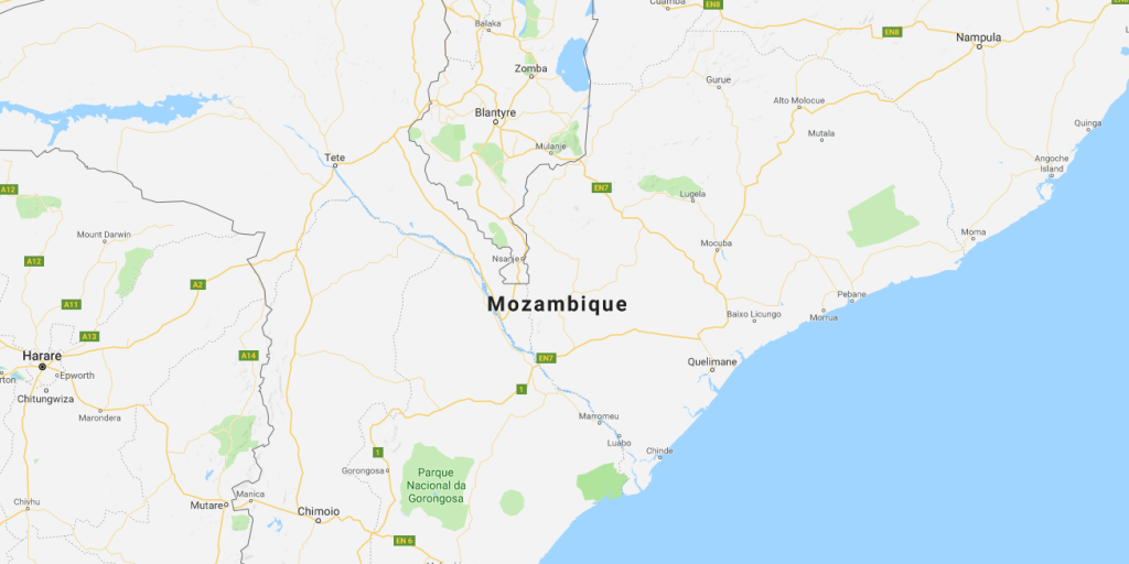Mozambique Map