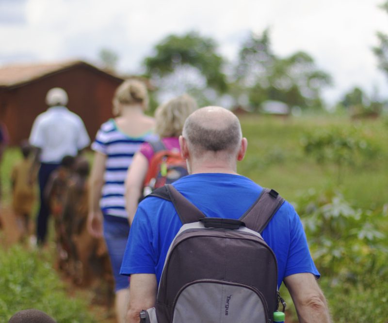 Tom on an OCT exploratory trip to Burundi in January 2014